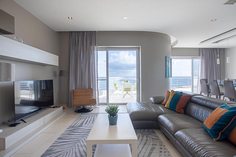 Ferienwohnung Waters-Edge Complex Marsaskala Exterior foto