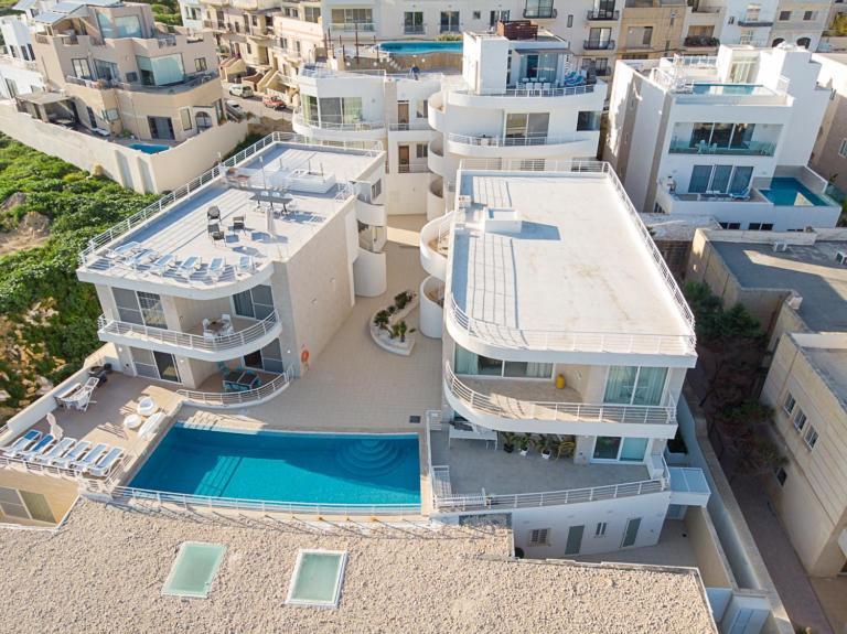 Ferienwohnung Waters-Edge Complex Marsaskala Exterior foto