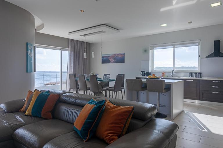 Ferienwohnung Waters-Edge Complex Marsaskala Exterior foto