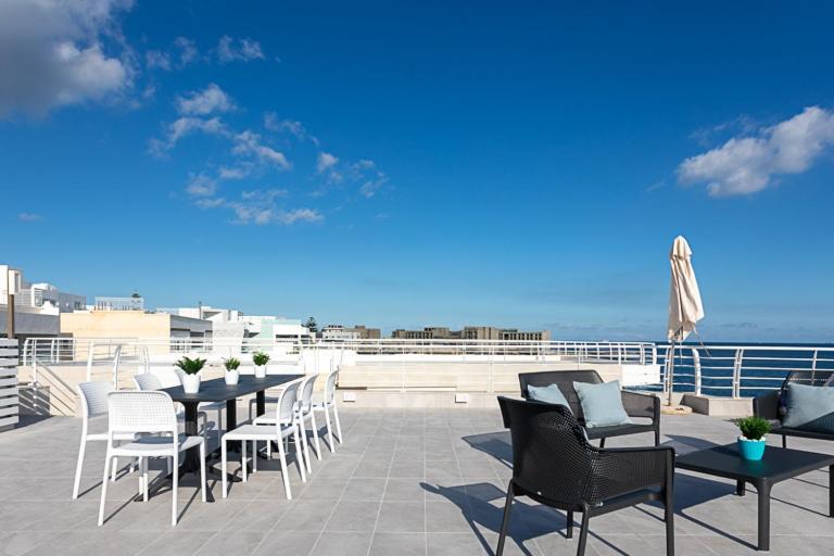 Ferienwohnung Waters-Edge Complex Marsaskala Exterior foto