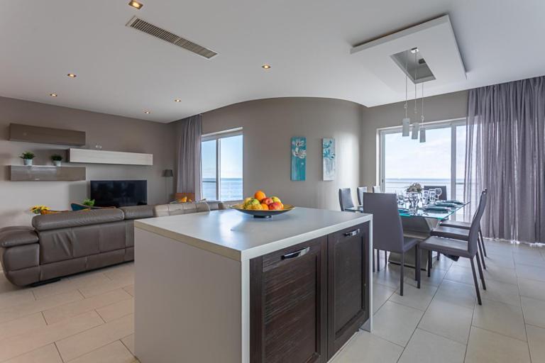Ferienwohnung Waters-Edge Complex Marsaskala Exterior foto