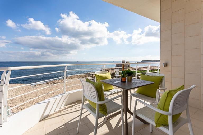 Ferienwohnung Waters-Edge Complex Marsaskala Exterior foto