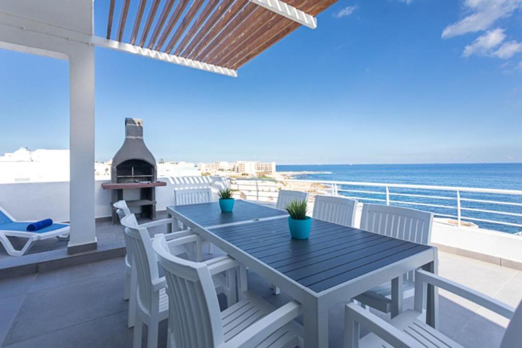 Ferienwohnung Waters-Edge Complex Marsaskala Exterior foto