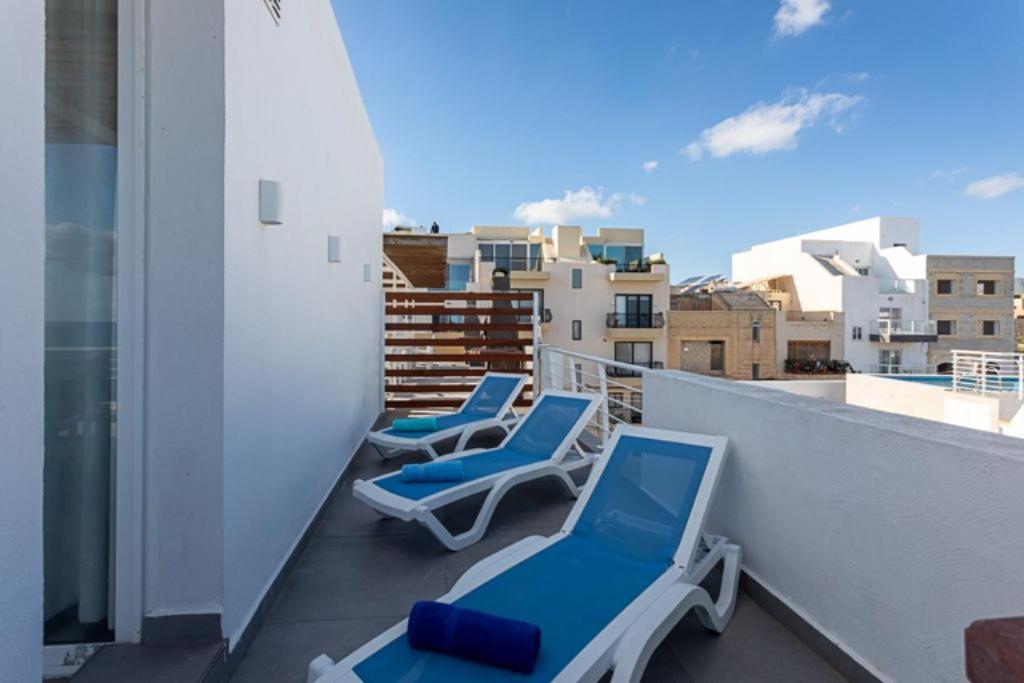 Ferienwohnung Waters-Edge Complex Marsaskala Exterior foto