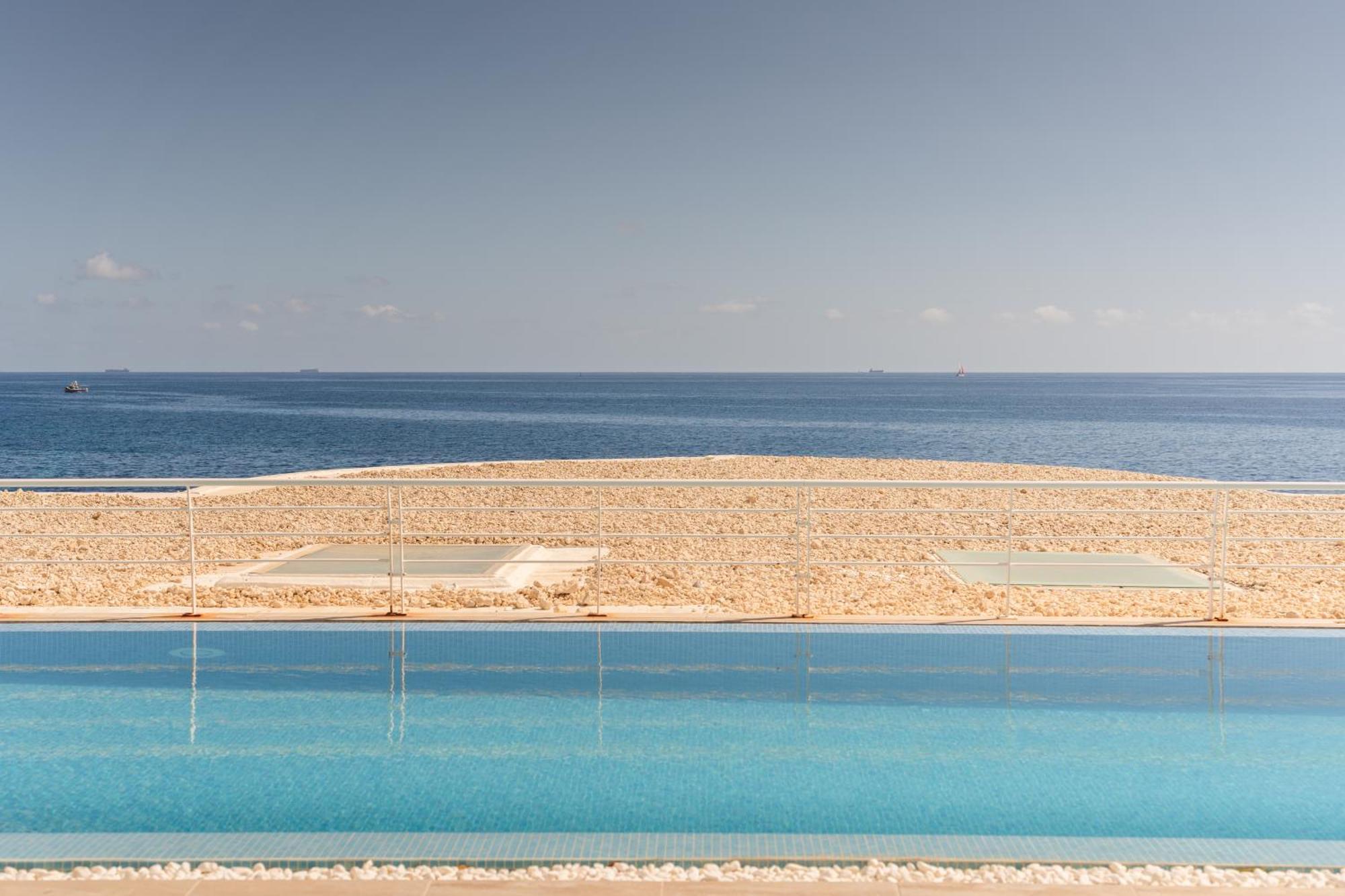 Ferienwohnung Waters-Edge Complex Marsaskala Exterior foto