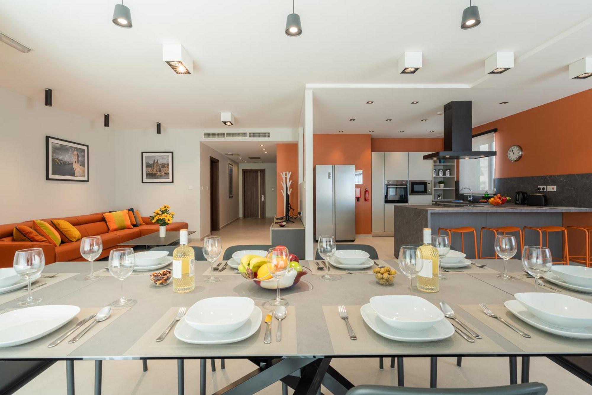 Ferienwohnung Waters-Edge Complex Marsaskala Exterior foto